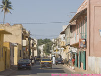 street with balconies
