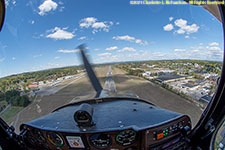 on final for the runway